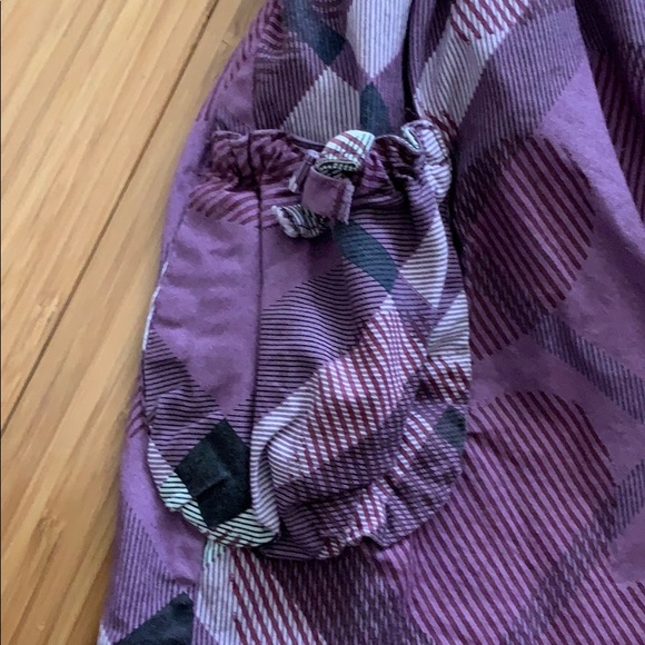 Authentic Burberry Girls Purple Skirt sz 12M/80cm - Picture 2 of 8